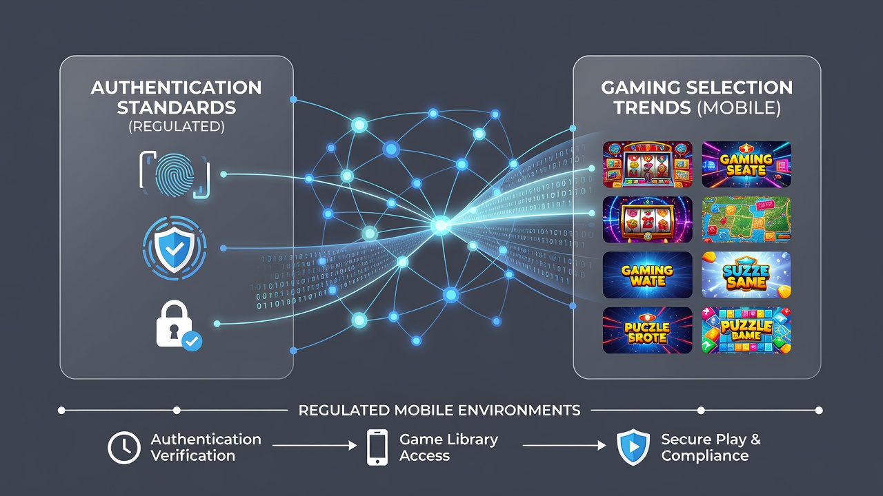 Grafik zu Spielauswahlmustern und regulatorischen Standards