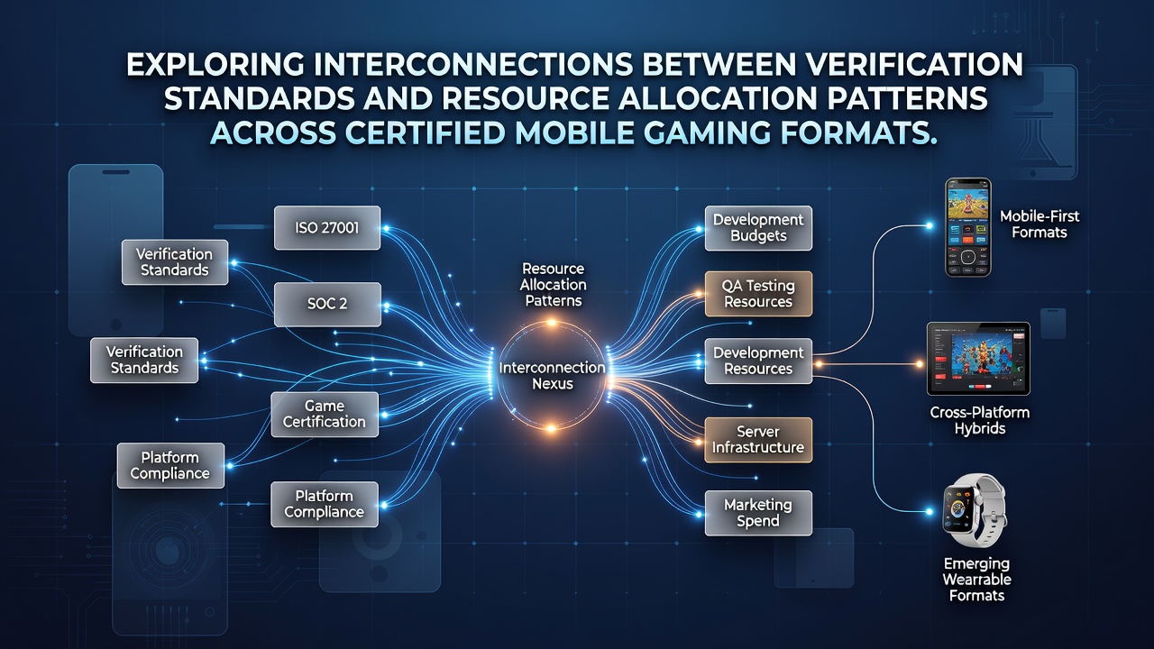 Darstellung von Verifizierungsprozessen und Ressourcenallokation in mobilen Gaming-Plattformen