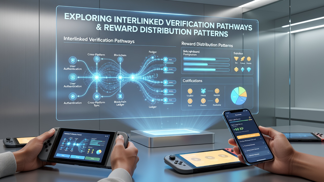 Verifizierungspfade und Belohnungsverteilung in portablen Gaming-Interfaces