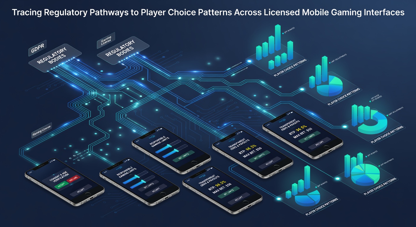 Visualisierung regulatorischer Einflüsse auf mobile Gaming-Entscheidungen